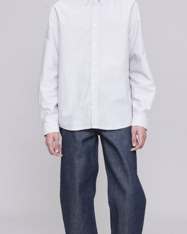 A.P.C shirt greg logo grå - KYOTO - A.P.C
