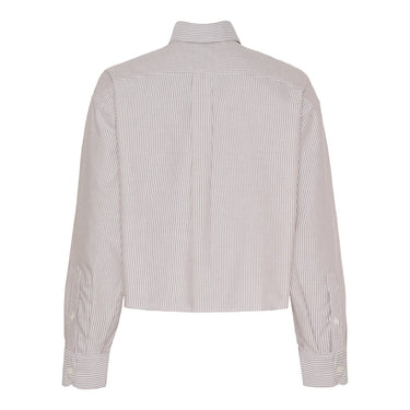 A.P.C shirt sophia button down logo BORDEAUX - KYOTO - A.P.C women