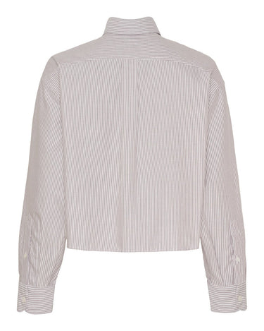 A.P.C shirt sophia button down logo BORDEAUX - KYOTO - A.P.C women