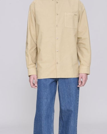 A.P.C shirts mateo logo beige - KYOTO - A.P.C