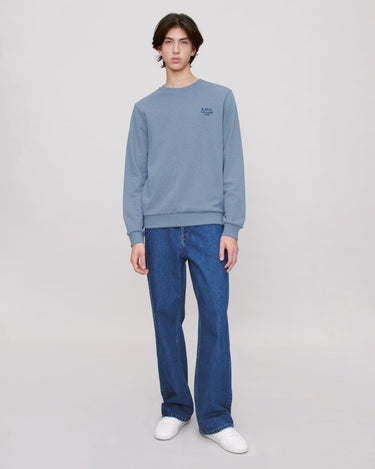 A.P.C sweat standard rue madame GOTS Blue - Grey - KYOTO - A.P.C