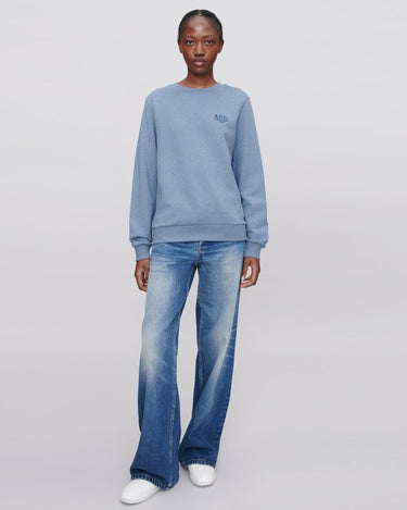 A.P.C sweat standard rue madame GOTS Blue - Grey - KYOTO - A.P.C