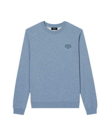 A.P.C sweat standard rue madame GOTS Blue - Grey - KYOTO - A.P.C