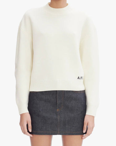 A.P.C sweatshirt esther ecru - KYOTO - A.P.C women
