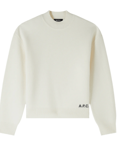A.P.C sweatshirt esther ecru - KYOTO - A.P.C women