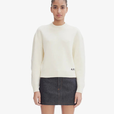 A.P.C sweatshirt esther ecru - KYOTO - A.P.C women