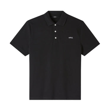 APC T-shirt polo standard GOTS Black - KYOTO - APC