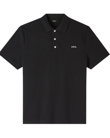 A.P.C T-shirt polo standard GOTS Black - KYOTO - A.P.C