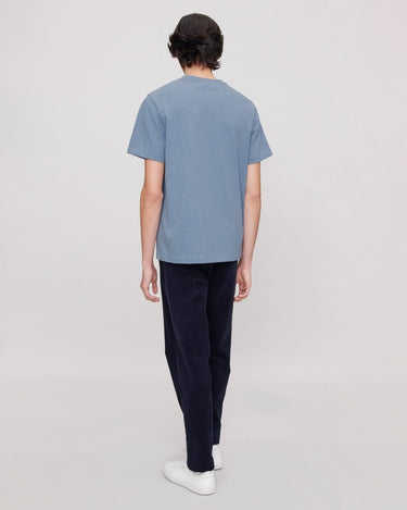 A.P.C t-shirt standard rue madame GOTS Blue - Grey - KYOTO - A.P.C