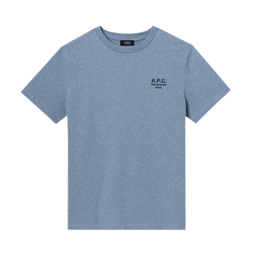 A.P.C t-shirt standard rue madame GOTS Blue - Grey - KYOTO - A.P.C