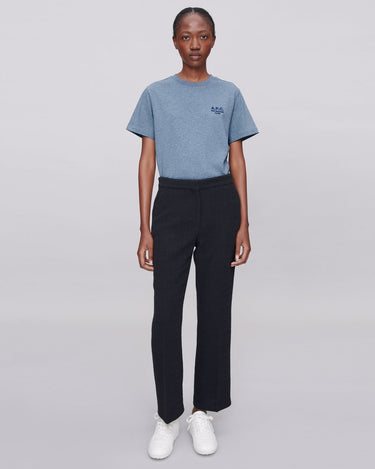 A.P.C t-shirt standard rue madame GOTS Blue - Grey - KYOTO - A.P.C