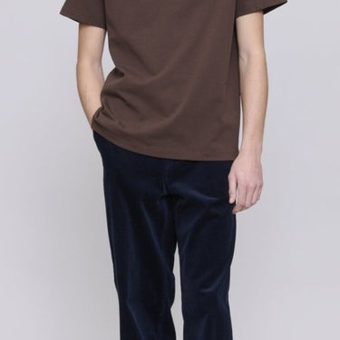 A.P.C t-shirt standard rue madame GOTS brown - KYOTO - A.P.C