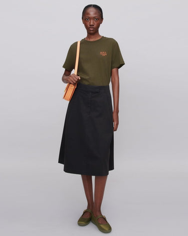 A.P.C t-shirt standard rue madame GOTS khaki - KYOTO - A.P.C