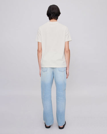 A.P.C t-shirt standard rue madame GOTS white/khaki - KYOTO - A.P.C women