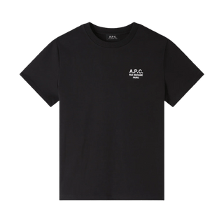 A.P.C Tee T - SHIRT STANDARD RUE MADAME Sort/hvid - KYOTO - A.P.C