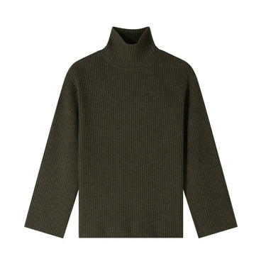 APC women Sweater pull mahault Kaki Chine - KYOTO - APC women