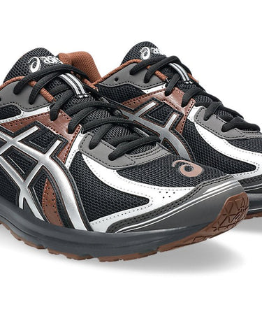 ASICS JOG 100S Black/silver/brown sneakers - KYOTO - ASICS