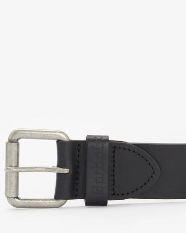Barbour Allanton Leather Belt Black - KYOTO - Barbour