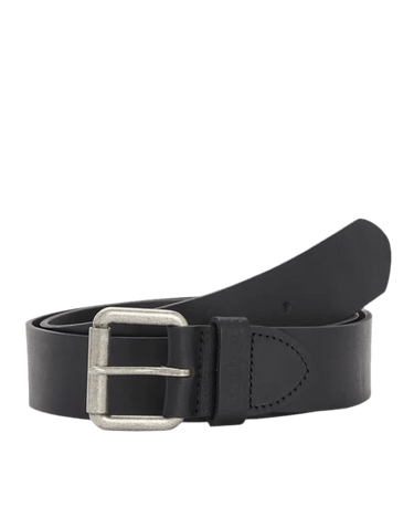 Barbour Allanton Leather Belt Black - KYOTO - Barbour