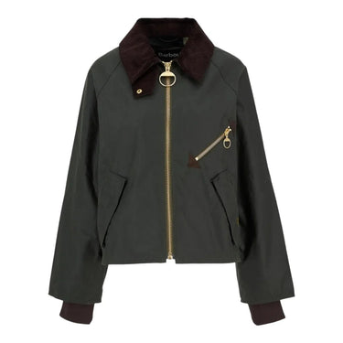 Barbour Arlene Wax Jacket OL52 Olive - KYOTO - Barbour women