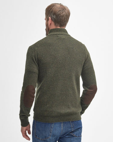 Barbour Essential Patch Crew SEAWEED - KYOTO - Barbour