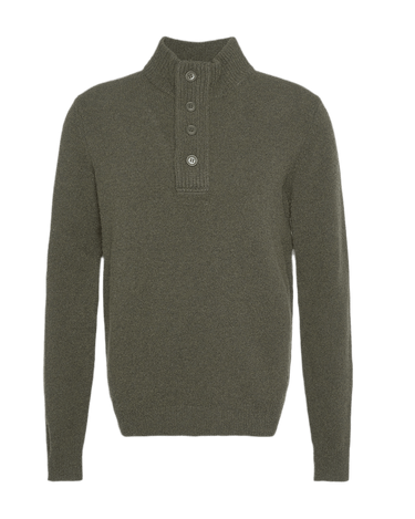 Barbour Essential Patch Crew SEAWEED - KYOTO - Barbour