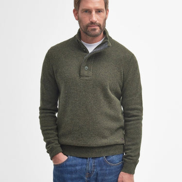 Barbour Essential Patch Crew SEAWEED - KYOTO - Barbour