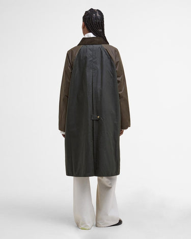 Barbour Evette Wax Olive Jacket - KYOTO - Barbour women