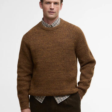 Barbour Horseford Crew Neck Jumper COPPER - KYOTO - Barbour