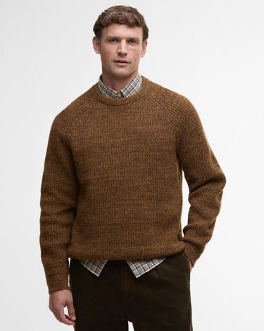 Barbour Horseford Crew Neck Jumper COPPER - KYOTO - Barbour