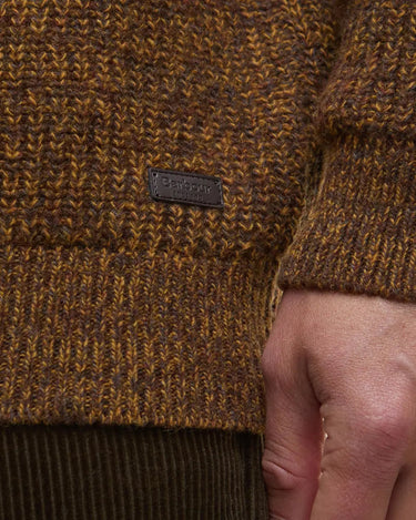 Barbour Horseford Crew Neck Jumper COPPER - KYOTO - Barbour