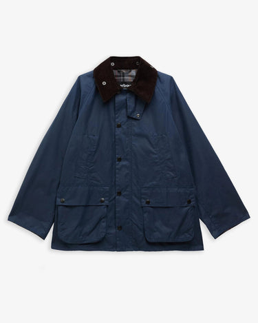 Barbour Jacket OS Bedale Wax Jacket Bright Blue - KYOTO - Barbour