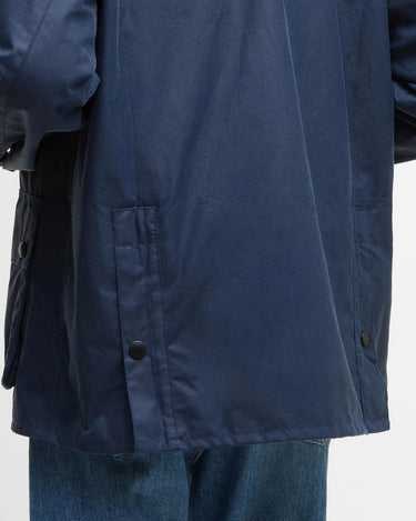 Barbour Jacket OS Bedale Wax Jacket Bright Blue - KYOTO - Barbour