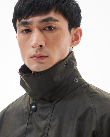 Barbour Jacket OS Transport Wax Jacket Beech - KYOTO - Barbour