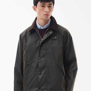 Barbour Jacket OS Transport Wax Jacket Beech - KYOTO - Barbour