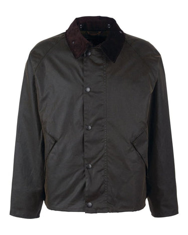 Barbour Jacket OS Transport Wax Olive - KYOTO - Barbour