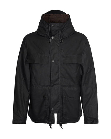 Barbour Jacket R - Eng Durham Black - KYOTO - Barbour