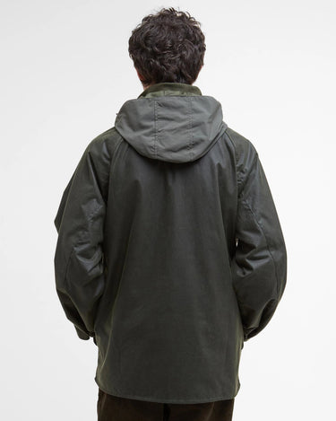 Barbour Modified Solway Wax Jacket Olive - KYOTO - Barbour
