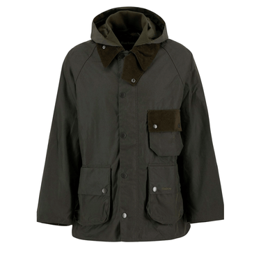 Barbour Modified Solway Wax Jacket Olive - KYOTO - Barbour