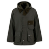 Barbour Modified Solway Wax Jacket Olive - KYOTO - Barbour