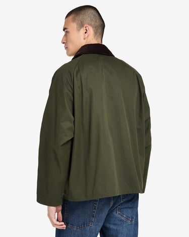 Barbour OS Transporter Casual Jacket Sage - KYOTO - Barbour