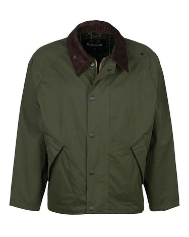 Barbour OS Transporter Casual Jacket Sage - KYOTO - Barbour