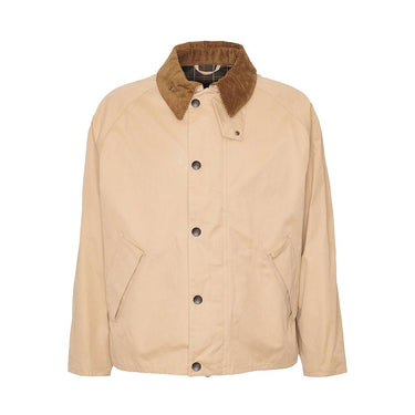 Barbour OS Transporter Casual Jacket Stone - KYOTO - Barbour