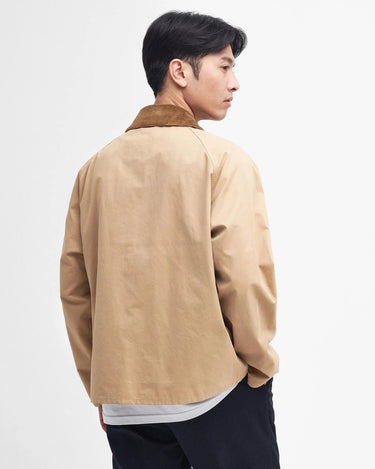 Barbour OS Transporter Casual Jacket Stone - KYOTO - Barbour