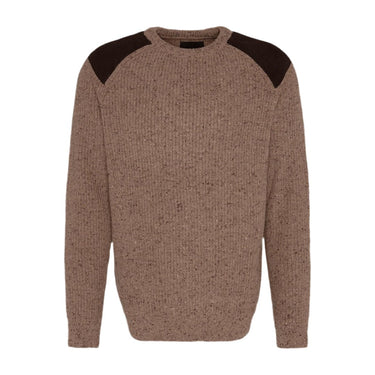 Barbour Raisthorpe Crew Sweater Oatmeal - KYOTO - Barbour