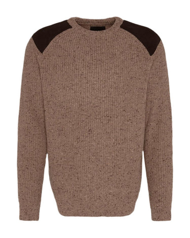 Barbour Raisthorpe Crew Sweater Oatmeal - KYOTO - Barbour