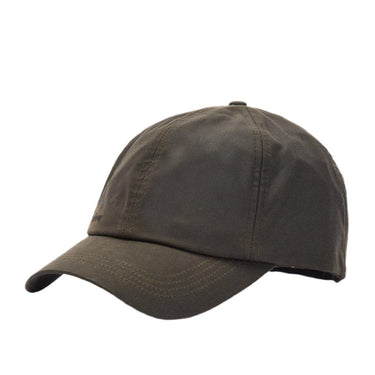 Barbour Wax Sports Cap Olive - KYOTO - Barbour