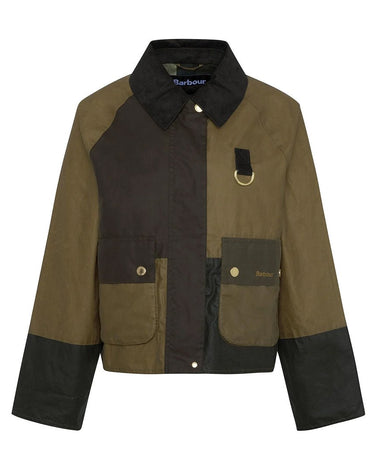 Barbour women Alma Wax Jacket Sand/Olive/Beech/Ancient - KYOTO - Barbour women