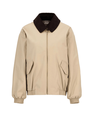 Barbour x Alexa Anna Showerproof Jacket Light Sand/Safari - KYOTO - Barbour women