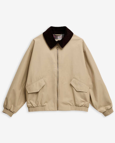 Barbour x Alexa Anna Showerproof Jacket Light Sand/Safari - KYOTO - Barbour women